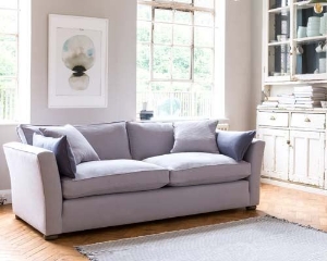 Aldeburgh 3 Seater Sofa in Whitewell Elephant