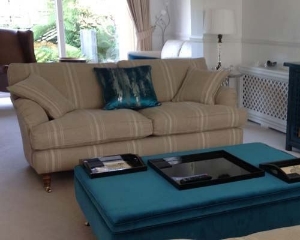 Alwinton 3 Seater Sofa in Ullswater Stripe LInen