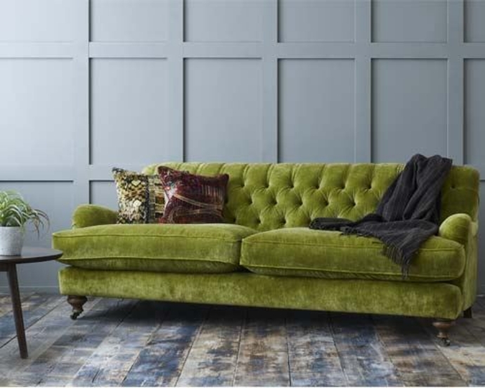 Photoshoot Images: Chiddingfold Large Sofa in Andrew Martin Mossop Moss
