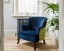 Grassington Chair in Clarke & Clarke Rousseau and Omega Velvet Navy