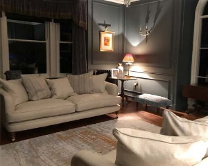 Helmsley 4 Seater Sofa in Ian Mankin Newbury