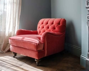 Chiddingfold Chair in Tango Flamingo