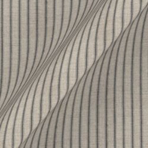 Cloth 18 Stripe Ticking: Bible Black