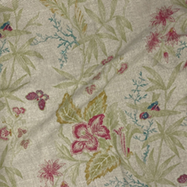 Floral LInen: Floral Linen: Shangri-la Spice