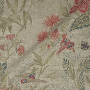 Floral Linen: Shangri-la Pebbles