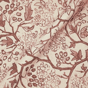 RHS Collection - Gertrude Jekyll Linen Cotton Blend: Rust