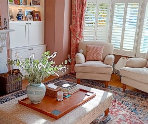 Kentwell Chair in Cloth 21 Simple Stripes Magnesium