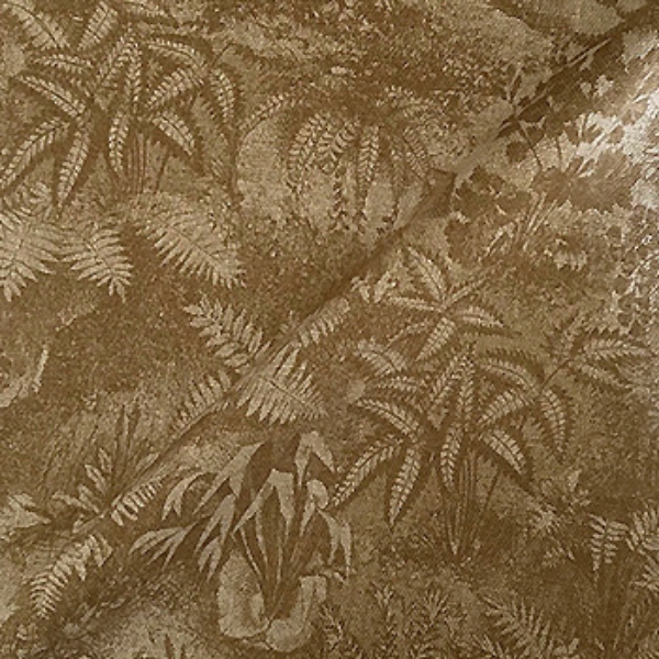 Fabric RHS Botanicals - Ferns Toile: Corn