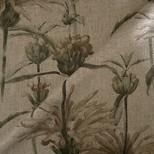 RHS Botanicals -Fabric Henry Moon Lions Tail: Oatmeal