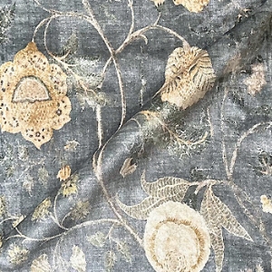 V&A Threads of India Opulent Velvets - Tree of Life: Slate