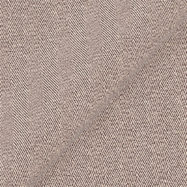 Exclusive Fabric Roxburgh Herringbone: Pepper