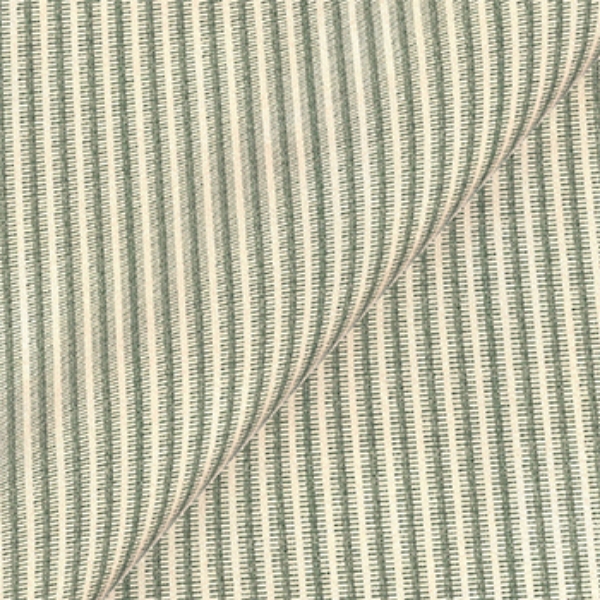 Exclusive Fabric Stockport Velvet Stripe: Dill