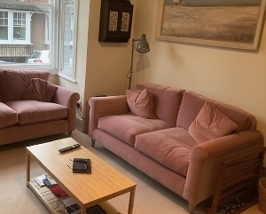 Apuldram 2 Seater Sofas in Linwood Omega lll Velvet Rose