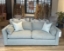 Outlet Edinburgh: Aldeburgh 4 seater sofa in Romo Linara Khaki with contrasting scatters