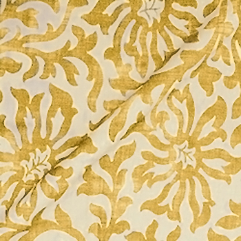 Spill Resistant V&A Floral Scroll: Corn