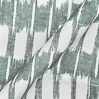 Spill Resistant V&A Ikat: Pebble