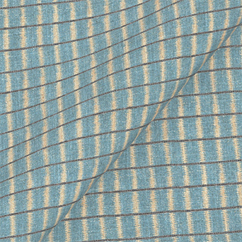 Spill Resistant V&A Ikat Mirage: Mineral Blue