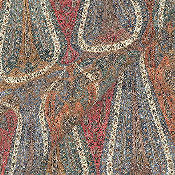 Spill Resistant V&A Paisley Splendour: Dusk