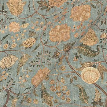 Spill Resistant V&A Tree of Life: Mineral Blue