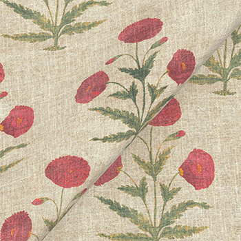 Spill Resistant V&A Regal Poppy: Cardinal