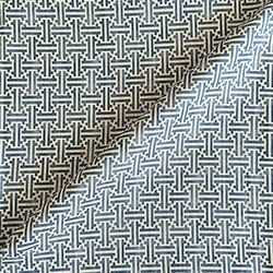 Spill Resistant RHS Gertrude Jekyll Lattice: Navy