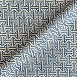 Spill Resistant RHS Gertrude Jekyll Lattice: Blue
