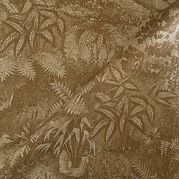 Spill Resistant RHS Ferns Toile: Corn