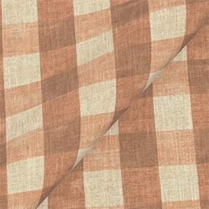 Spill Resistant Sussex Gingham Large: Cinnamon