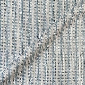 Spill Resistant Stockport Stripe: Sapphire