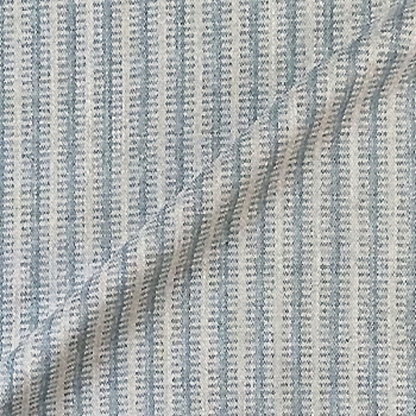 Spill Resistant Stockport Stripe: Sapphire
