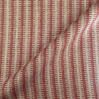 Spill Resistant Stockport Stripe: Rouge