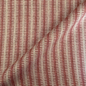 Spill Resistant Stockport Stripe: Rouge