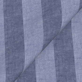 Spill Resistant Furrow Stripe Broad: Deep Space Blue