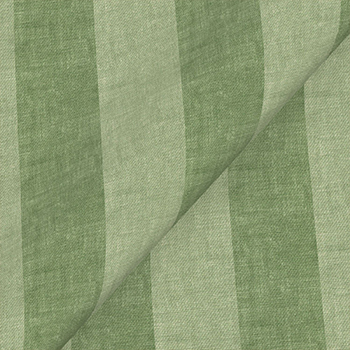 Spill Resistant Furrow Stripe Broad: Sage