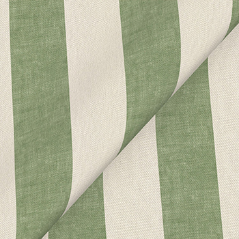 Spill Resistant Horizon Stripe Broad: Sage