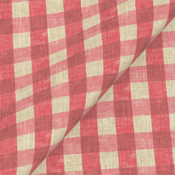 Spill Resistant Sussex Gingham Small: Cardinal