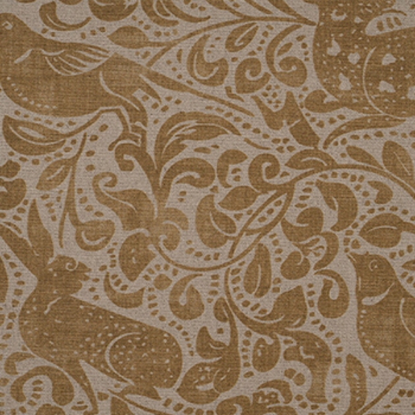 Spill Resistant V&A Bird and Rabbit: Gold