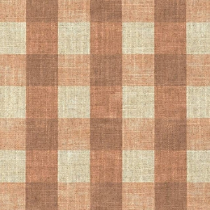 Sussex Gingham Small: Cinnamon