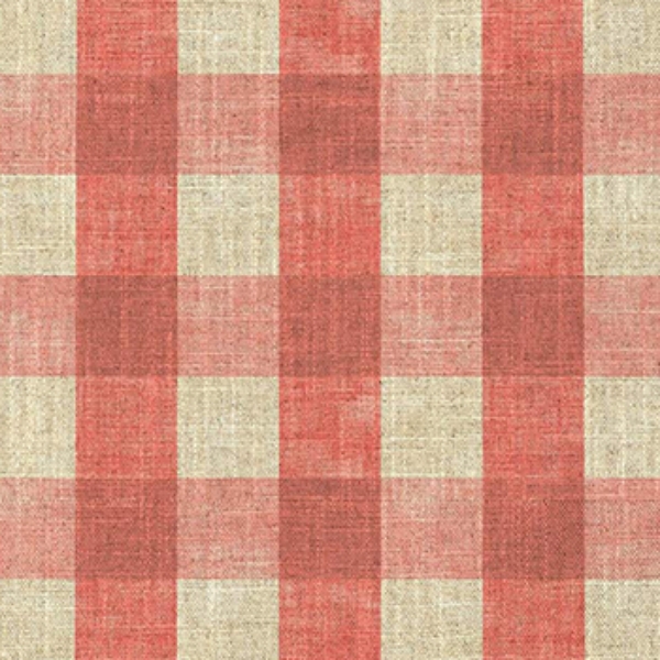 Sussex Gingham Small: Brick