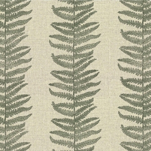 Spill Resistant Frond Stripe Large: Forest Green
