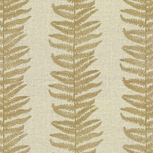 Spill Resistant Frond Stripe Large: Sandstone