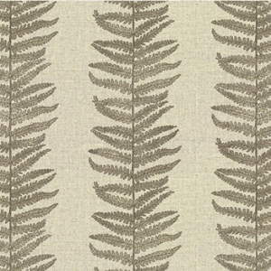 Spill Resistant Frond Stripe Large: Bark