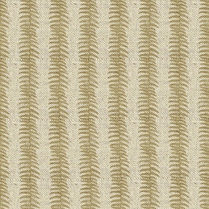 Spill Resistant Frond Stripe Small: Sandstone