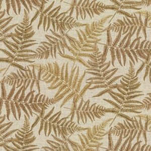 Spill Resistant Frond All Over: Sandstone