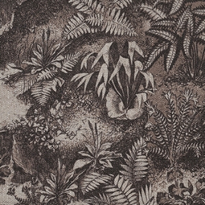 Spill Resistant RHS Ferns Toile: Bark