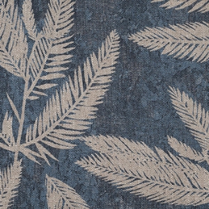 Spill Resistant RHS Palm Leaf: Indigo