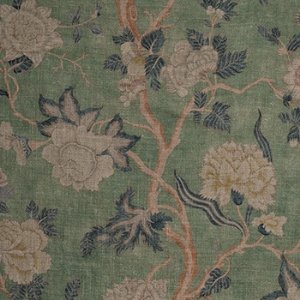 Floral Linen: Even So Verde