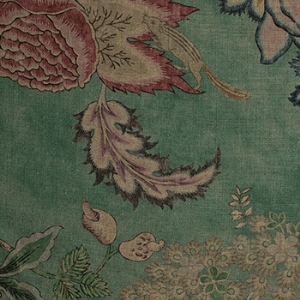 Floral Linen: Alice in Wonderland Viridian