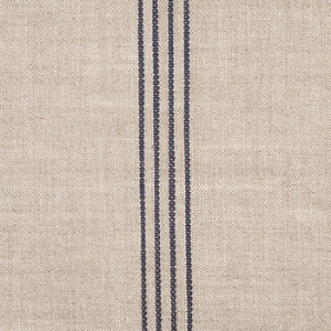 Baldersby Woven Linen Stripe: Blue