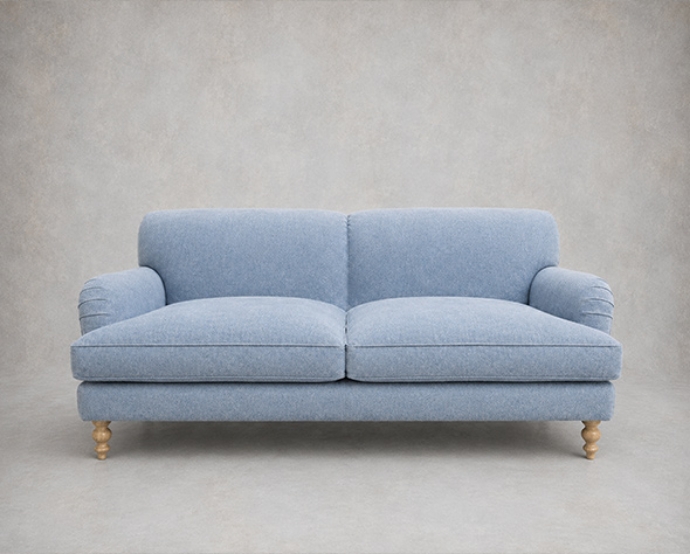 Outlet West Sussex: Kentwell 4 seater sofa in Ross Raffles Pacific